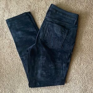 LOFT Black Velvet Jeans